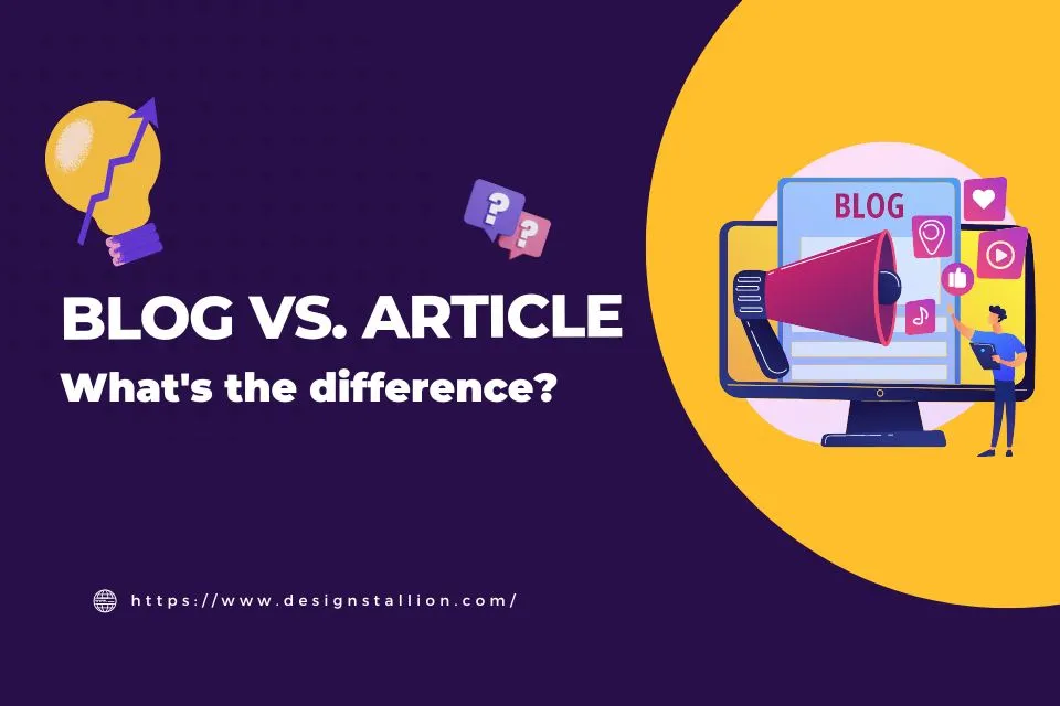 difference between blogs and articles